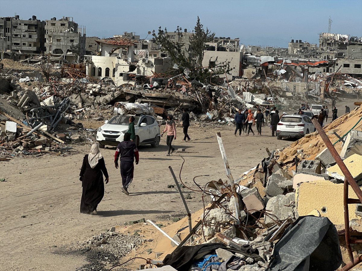 Filistinliler evlerine dönmeye başladı