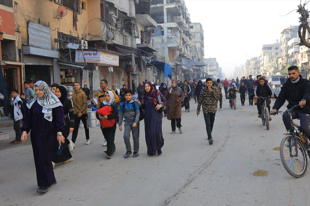 Filistinliler evlerine dönmeye başladı
