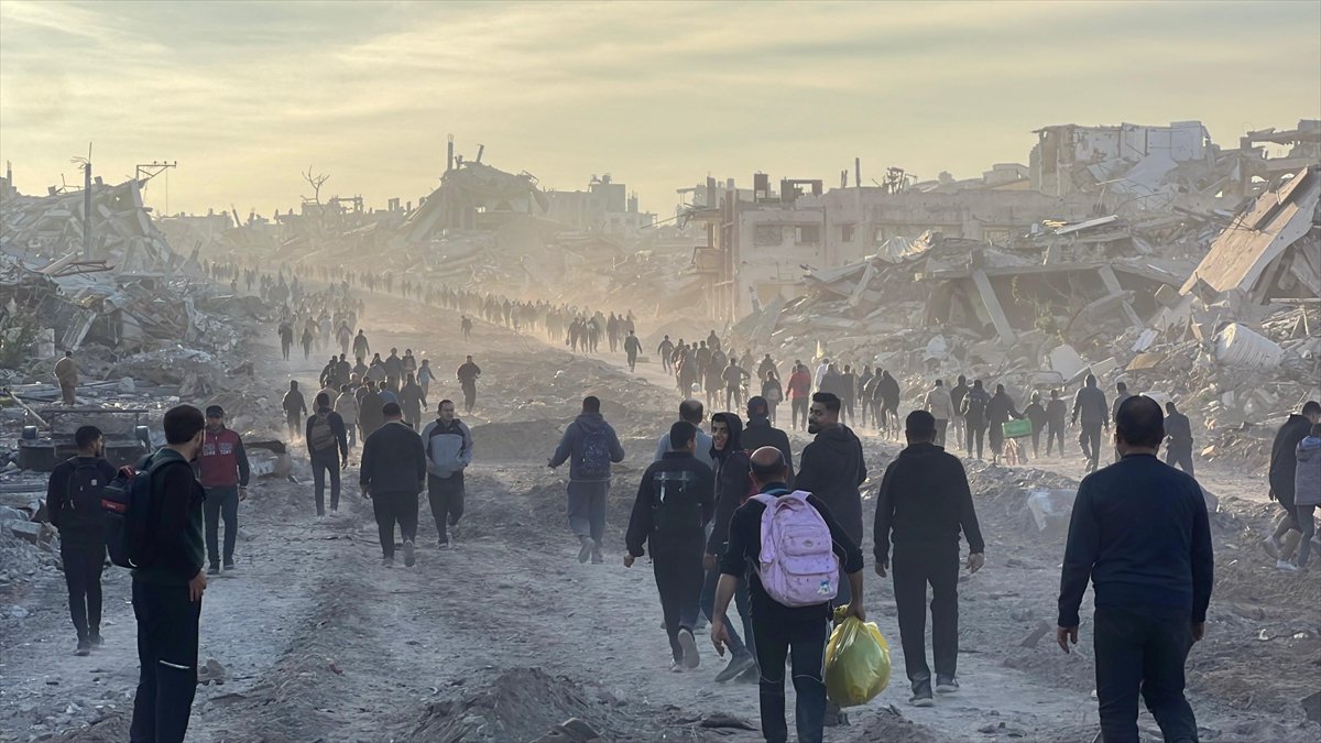 Filistinliler evlerine dönmeye başladı