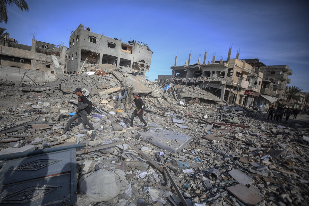 Filistinliler evlerine dönmeye başladı