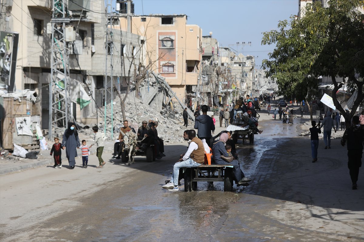 Filistinliler evlerine dönmeye başladı