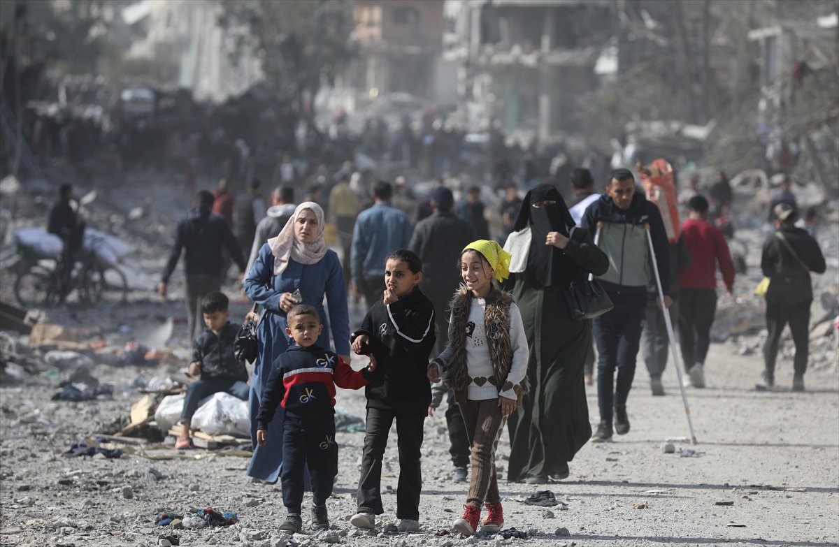 Filistinliler evlerine dönmeye başladı