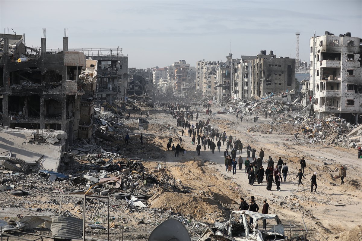 Filistinliler evlerine dönmeye başladı