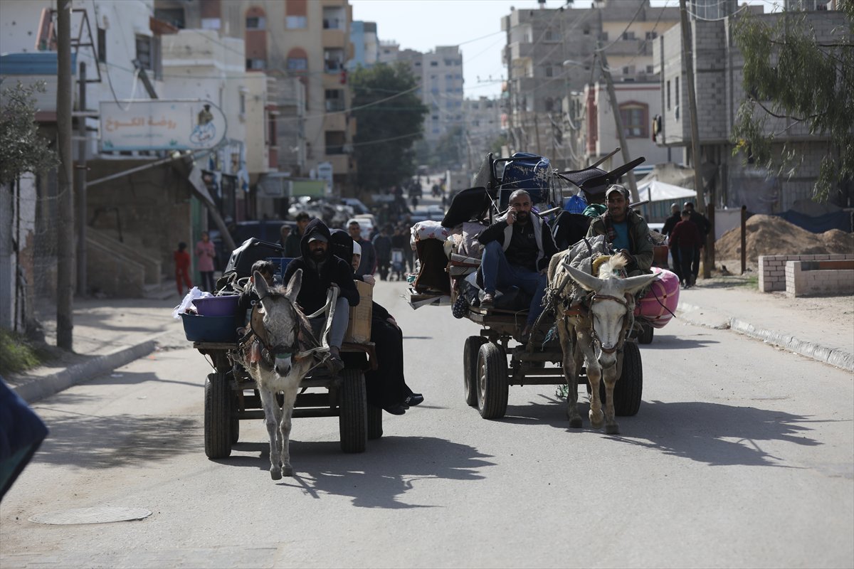 Filistinliler evlerine dönmeye başladı