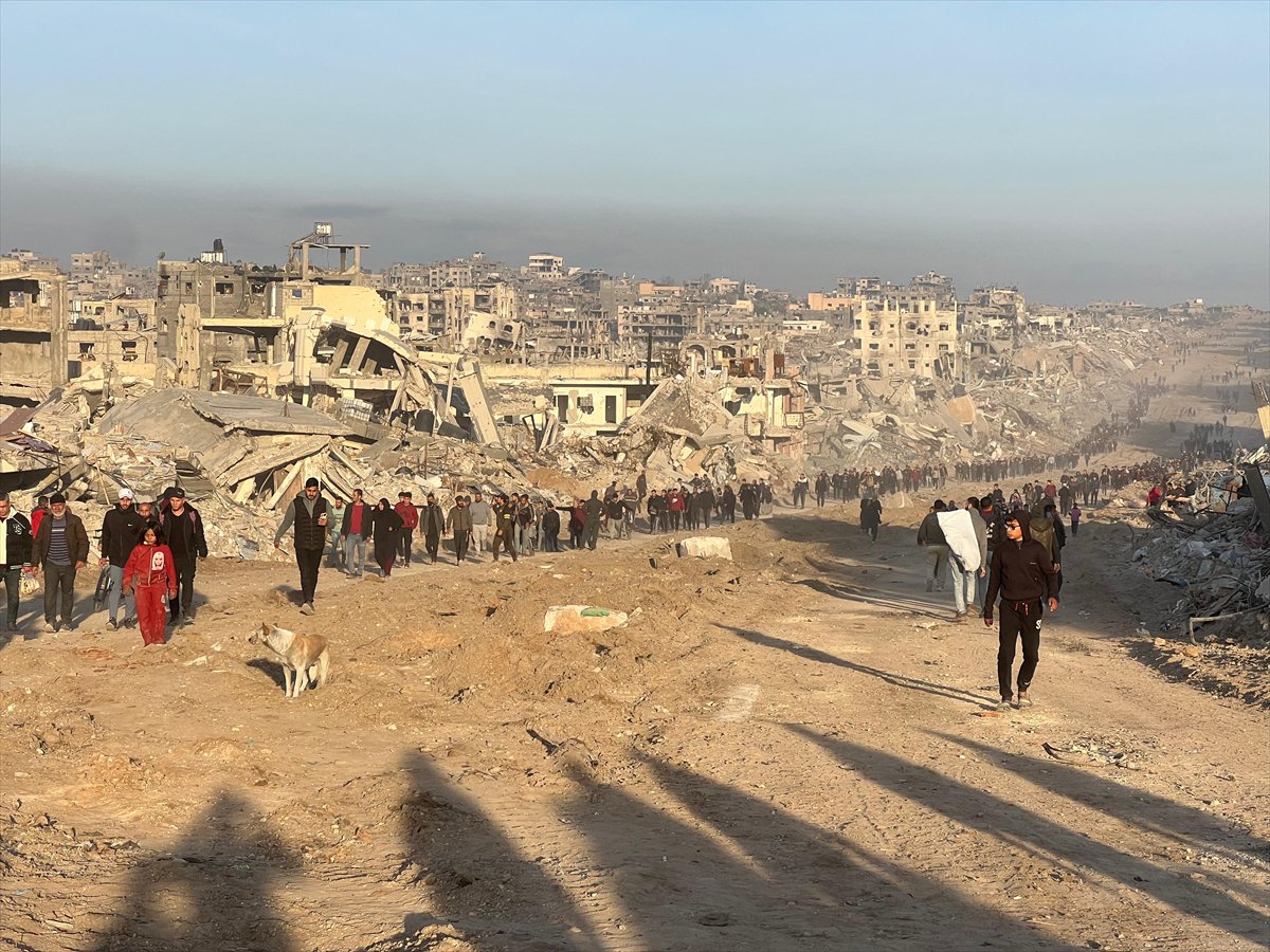 Filistinliler evlerine dönmeye başladı