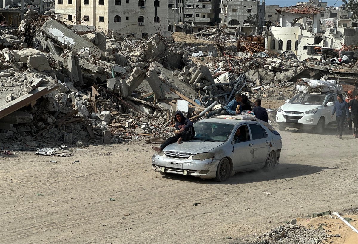 Filistinliler evlerine dönmeye başladı