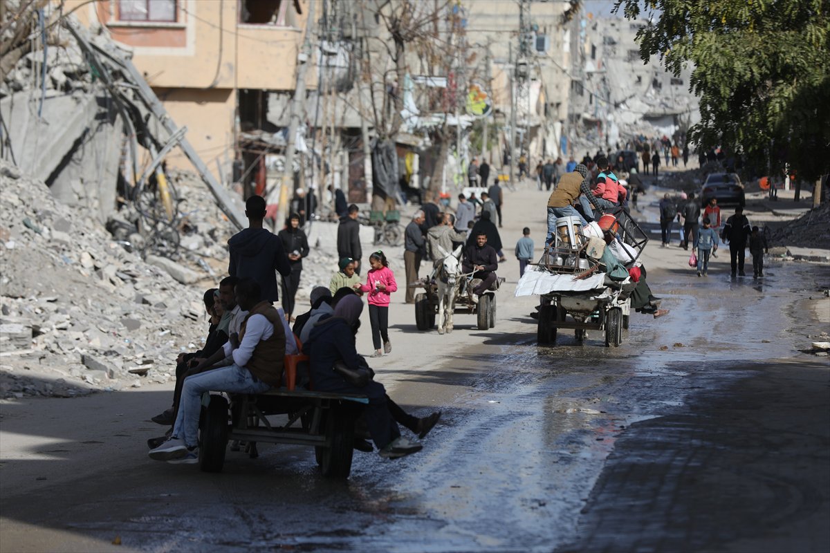 Filistinliler evlerine dönmeye başladı