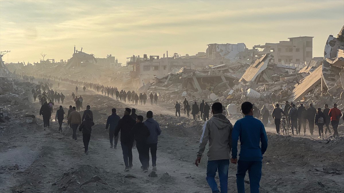 Filistinliler evlerine dönmeye başladı