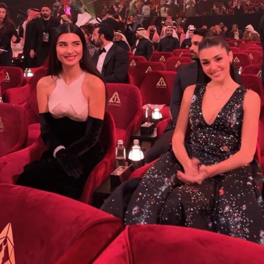 Riyad’da düzenlenen Joy Awards törenine Türk ünlüleri akın etti