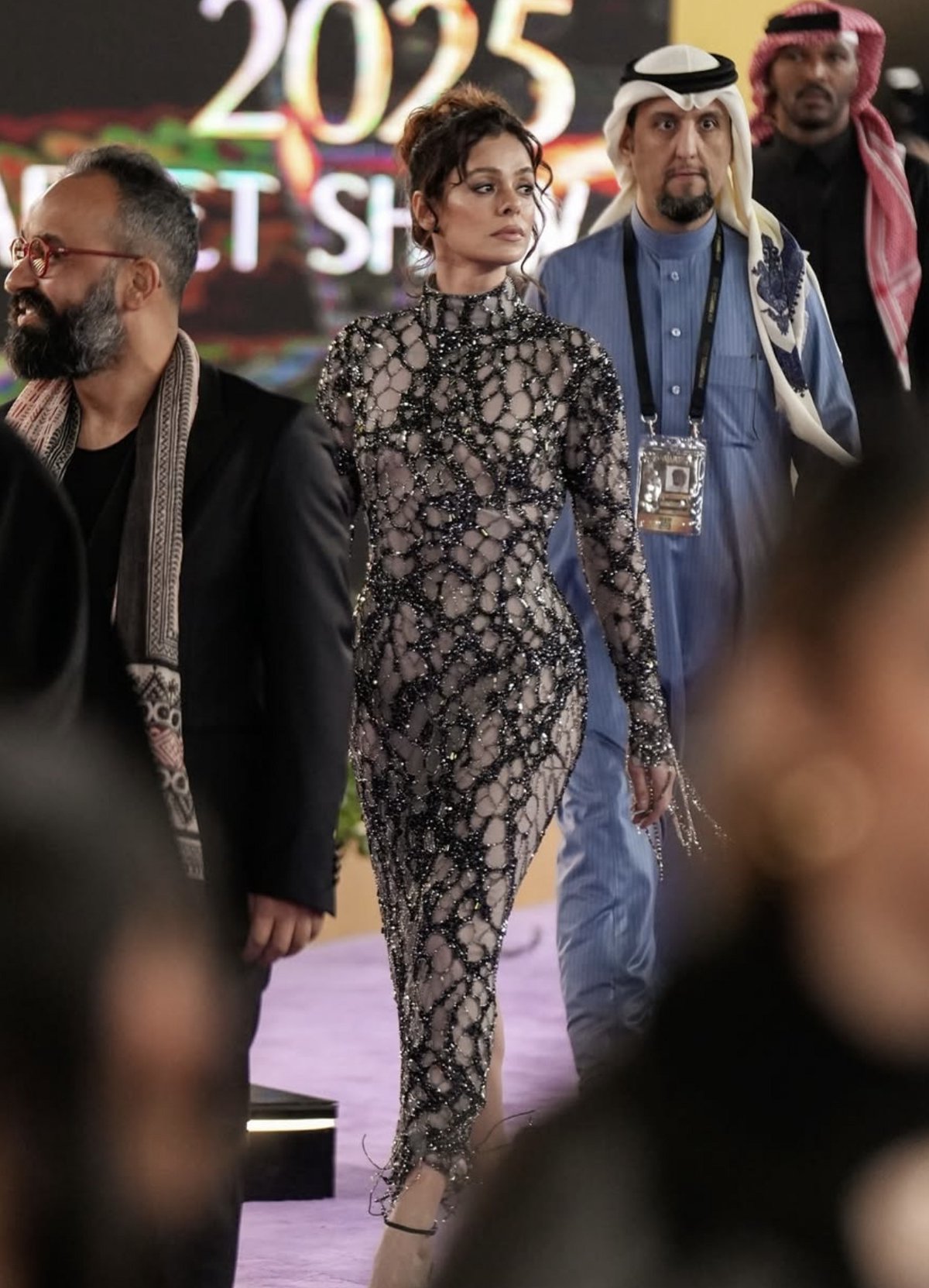 Riyad’da düzenlenen Joy Awards törenine Türk ünlüleri akın etti