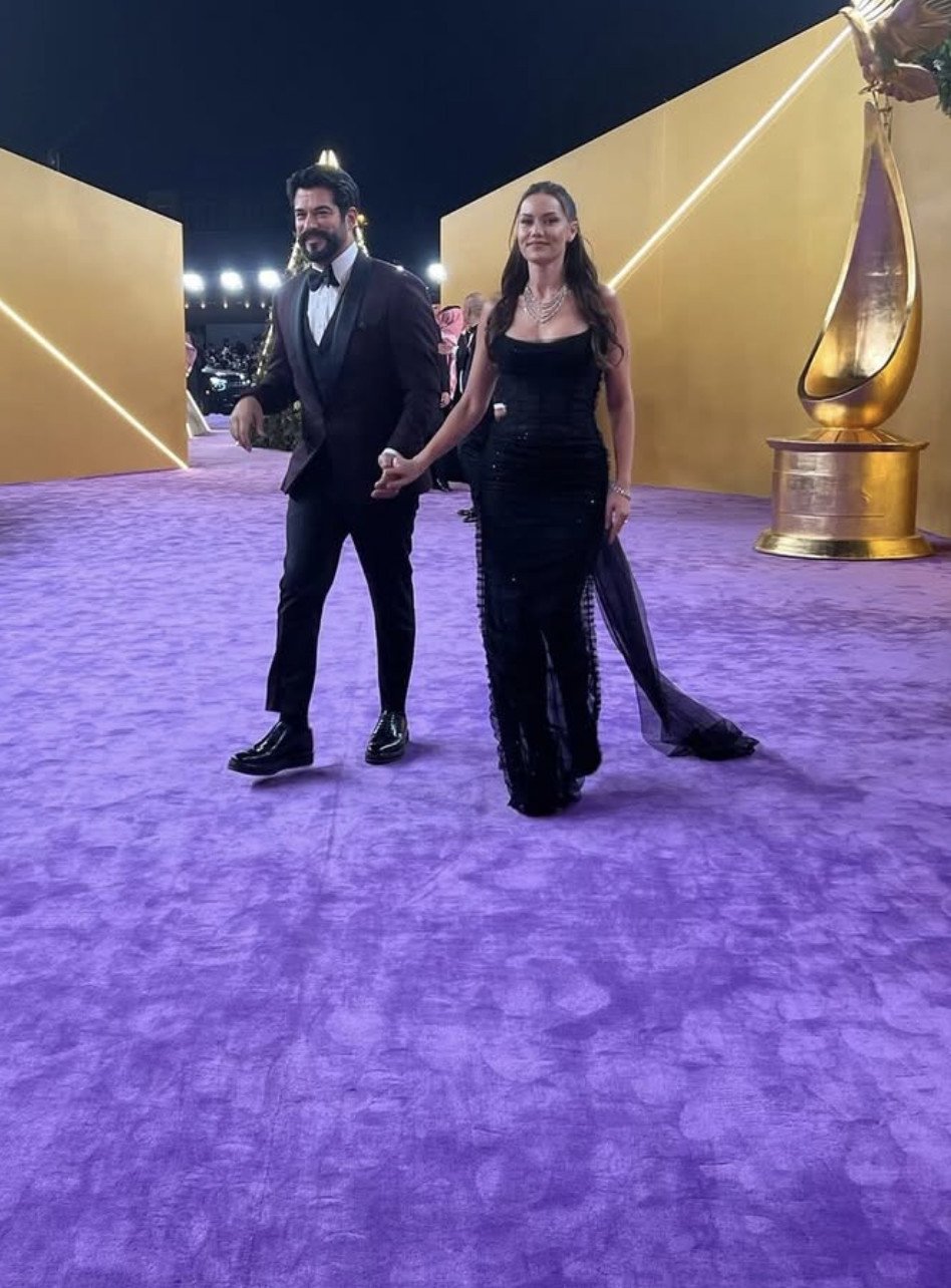 Riyad’da düzenlenen Joy Awards törenine Türk ünlüleri akın etti