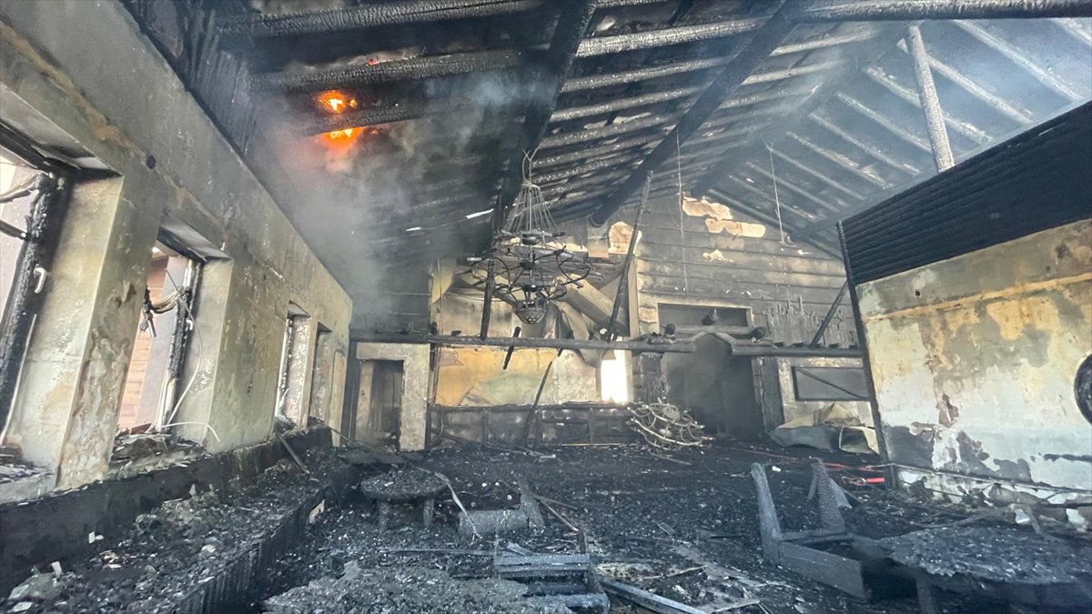 Kartalkaya'da yangın faciası