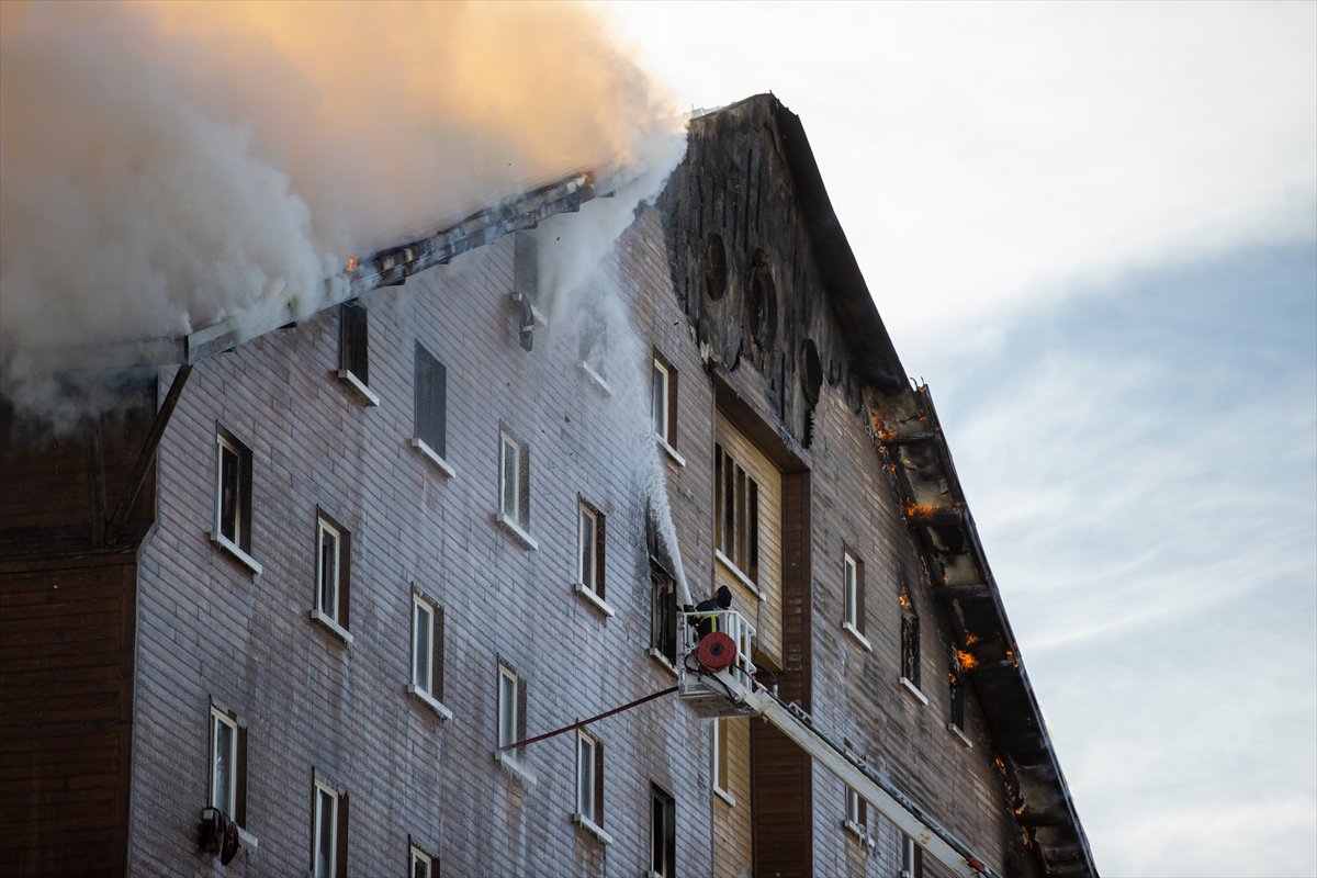 Kartalkaya'da yangın faciası