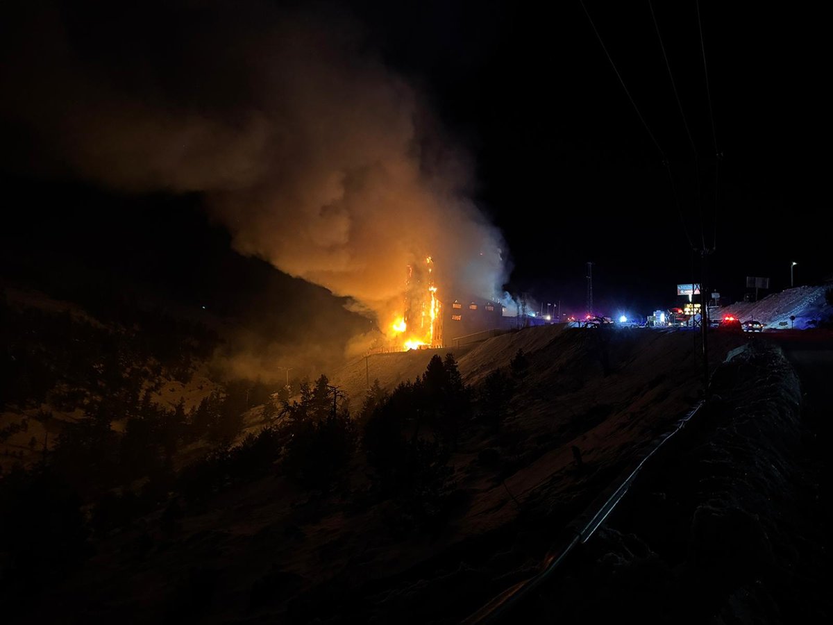 Kartalkaya'da yangın faciası