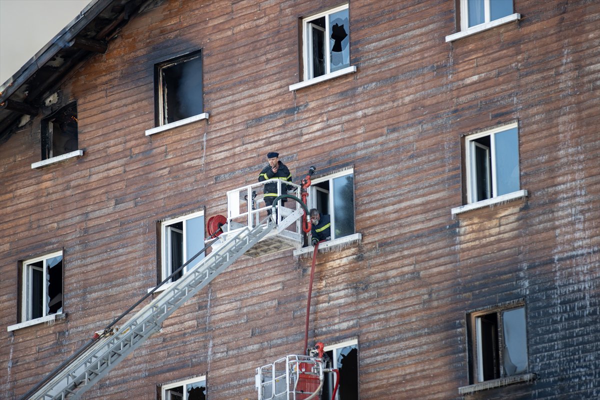 Kartalkaya'da yangın faciası