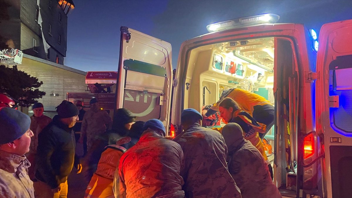 Kartalkaya'da yangın faciası