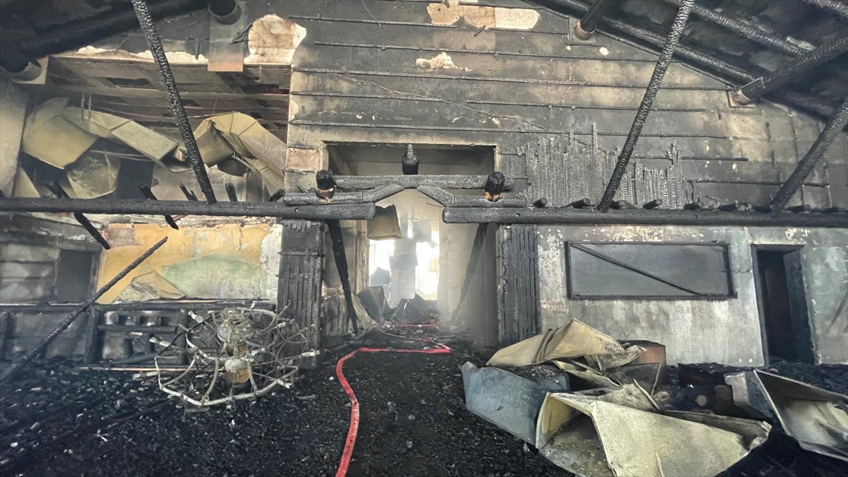 Kartalkaya'da yangın faciası