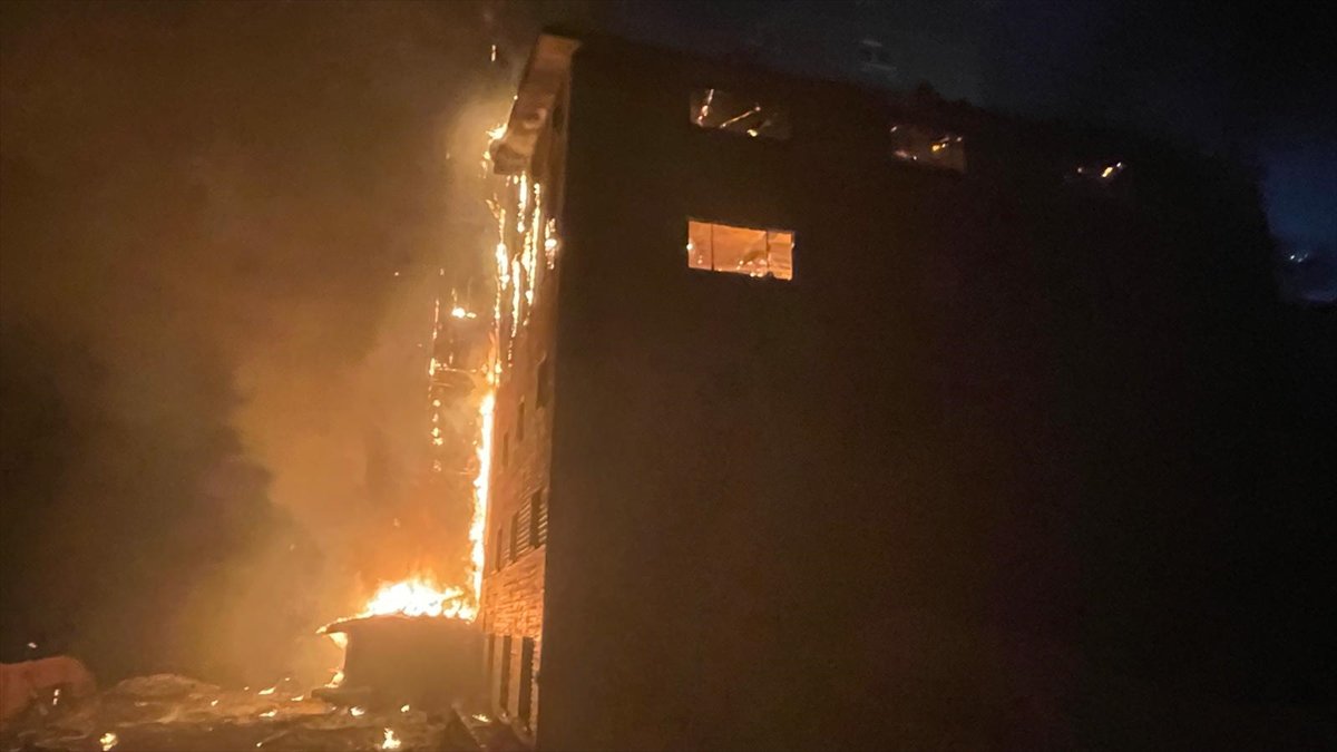 Kartalkaya'da yangın faciası