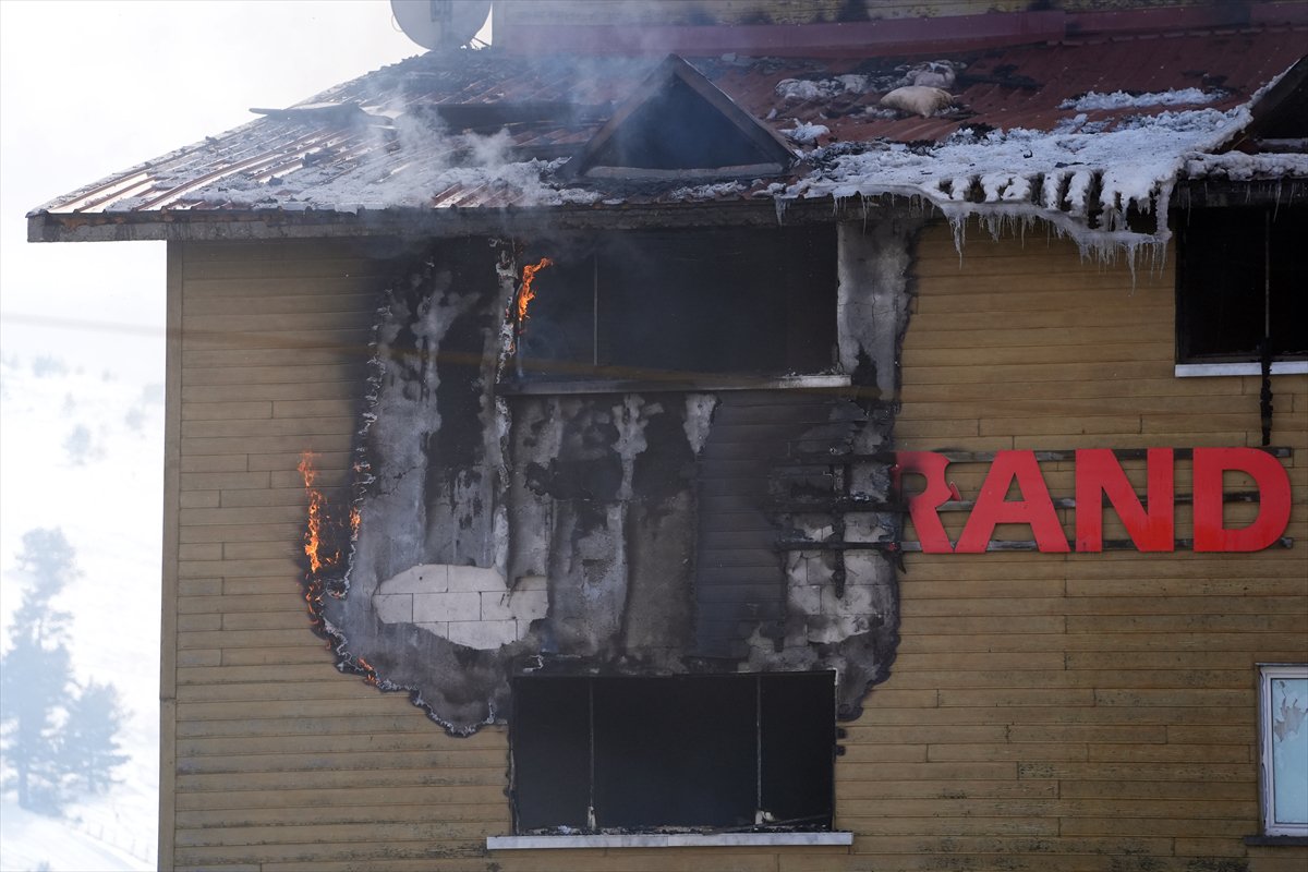 Kartalkaya'da yangın faciası