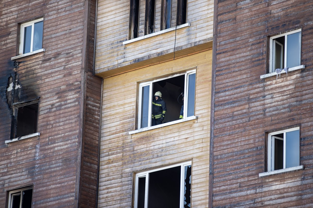 Kartalkaya'da yangın faciası