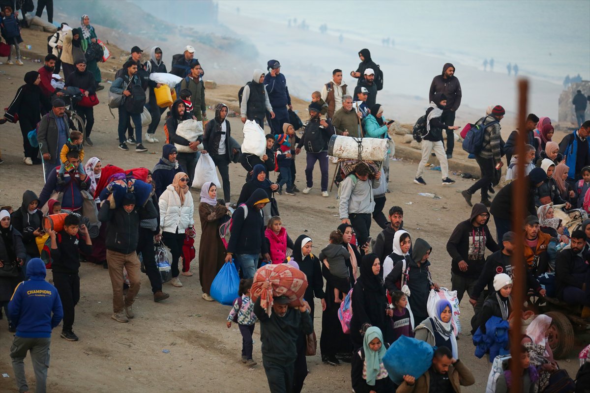 Gazzeliler, kuzeydeki topraklarına dönmeye başladı