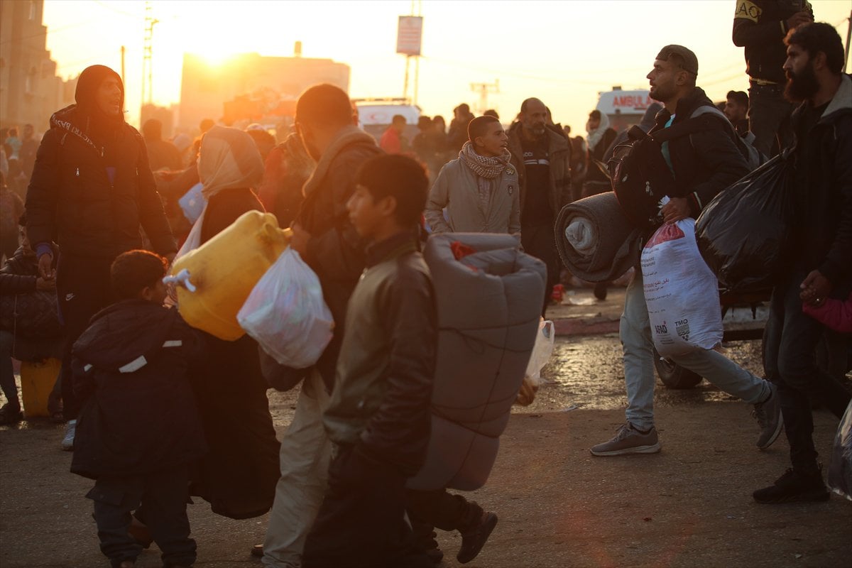 Gazzeliler, kuzeydeki topraklarına dönmeye başladı