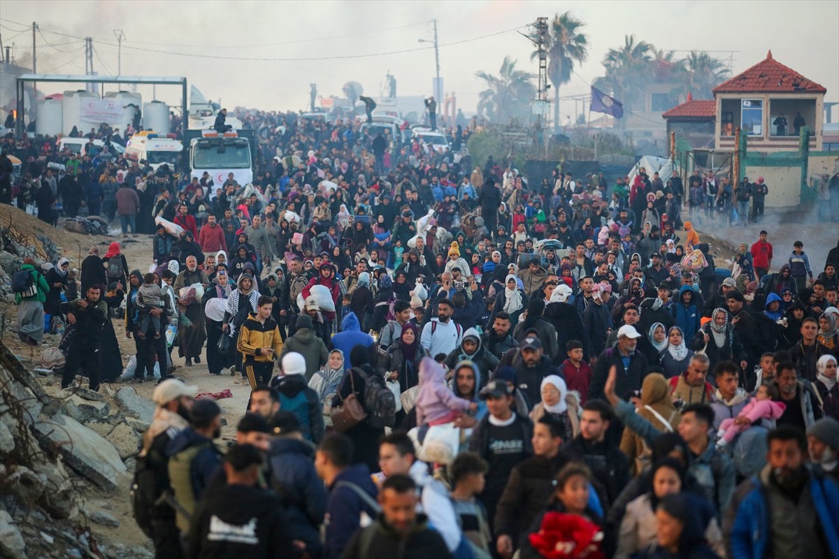 Gazzeliler, kuzeydeki topraklarına dönmeye başladı