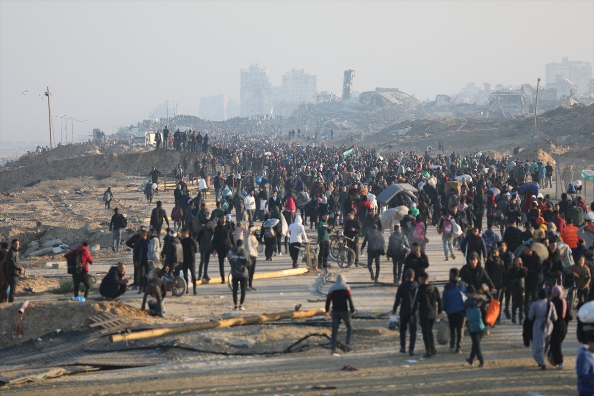 Gazzeliler, kuzeydeki topraklarına dönmeye başladı