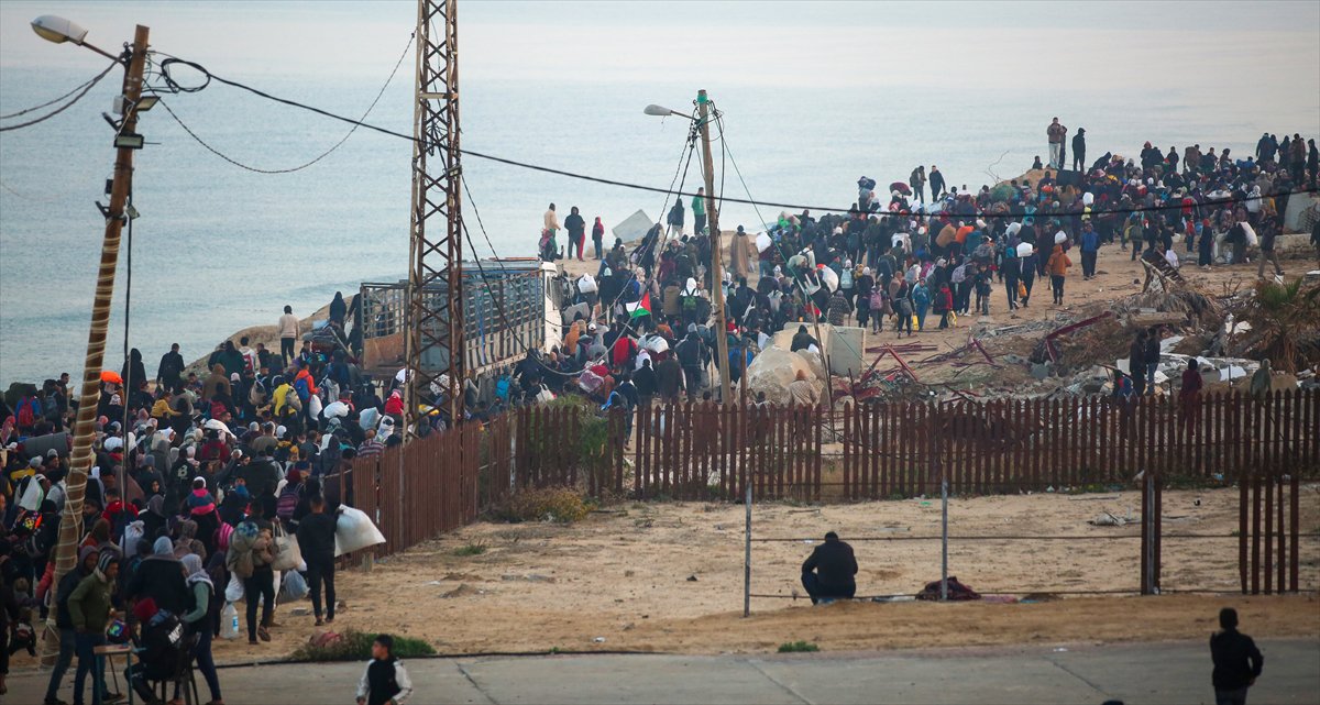 Gazzeliler, kuzeydeki topraklarına dönmeye başladı