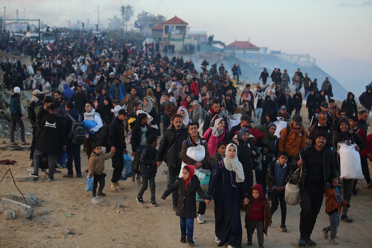 Gazzeliler, kuzeydeki topraklarına dönmeye başladı