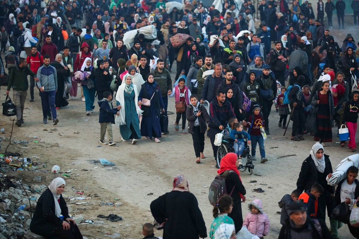 Gazzeliler, kuzeydeki topraklarına dönmeye başladı