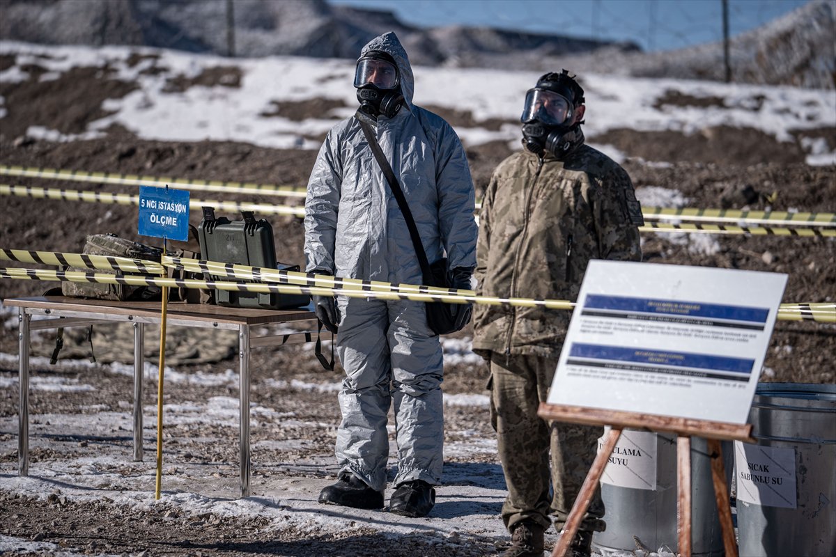 Türk Silahlı Kuvvetlerinin Kars'taki "Kış-2025 Tatbikatı" sürüyor