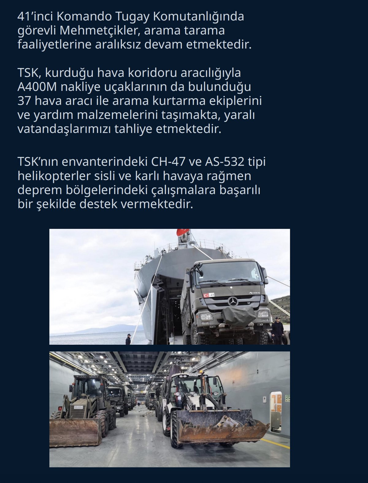 DMM, 6 Şubat depreminde yalan kampanyaları ifşa etti