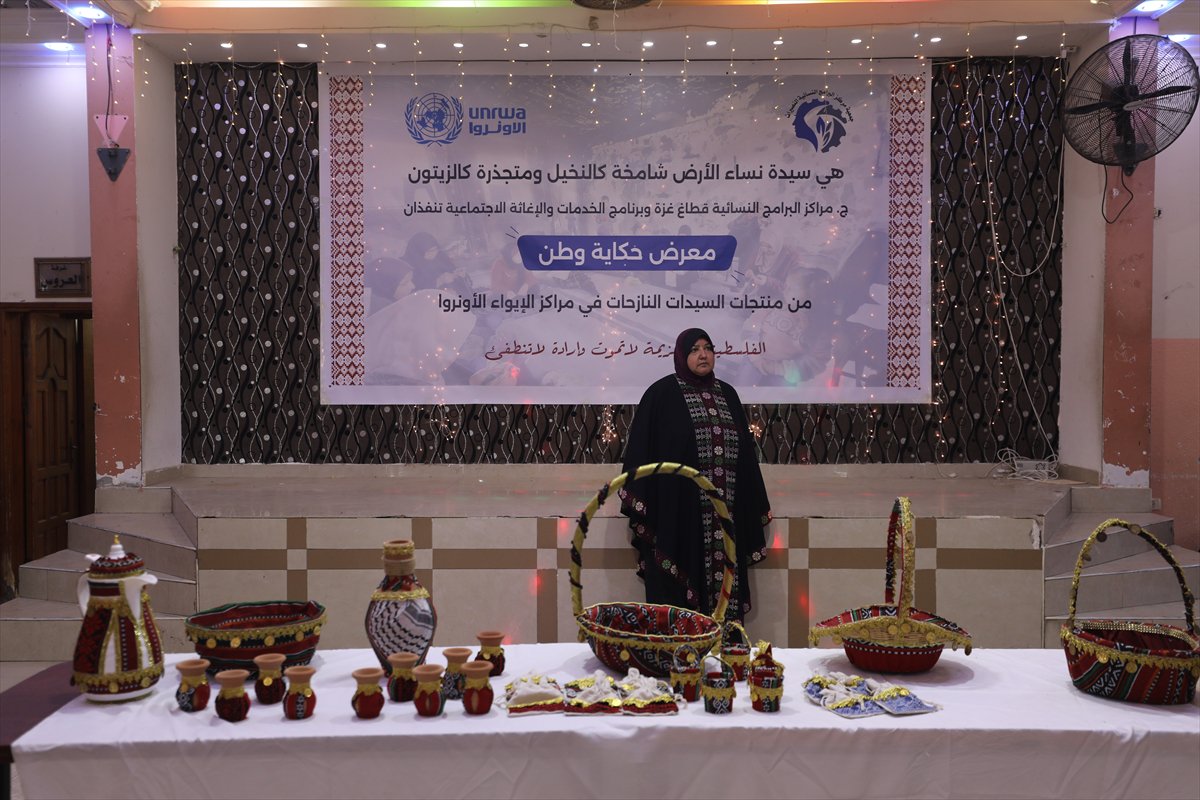 Gazze’de Kadınlar Günü’nde umudun ve direnişin sergisi