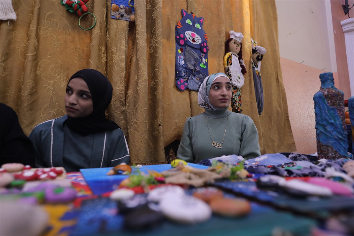 Gazze’de Kadınlar Günü’nde umudun ve direnişin sergisi