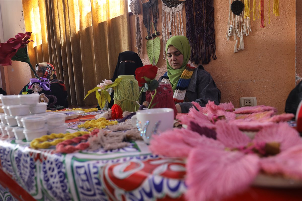 Gazze’de Kadınlar Günü’nde umudun ve direnişin sergisi