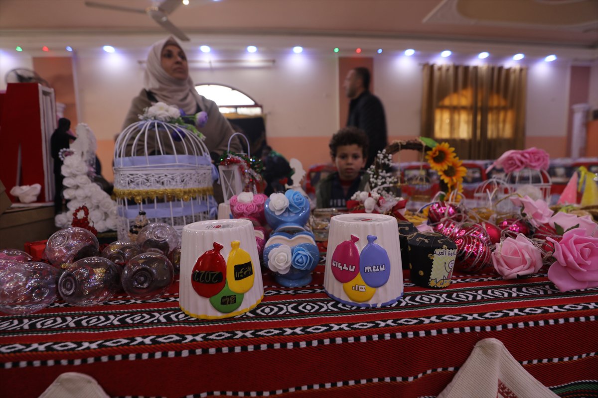 Gazze’de Kadınlar Günü’nde umudun ve direnişin sergisi