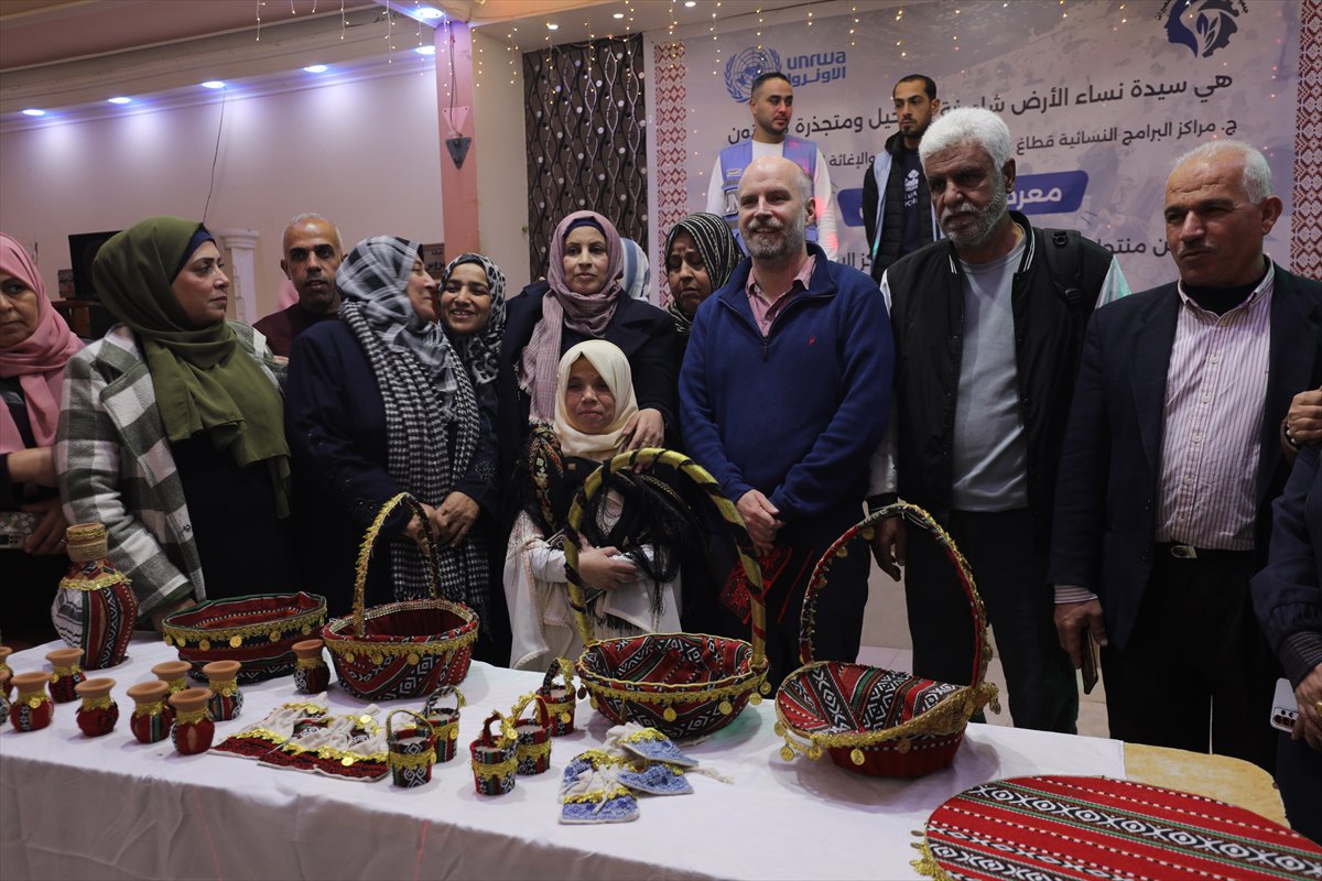 Gazze’de Kadınlar Günü’nde umudun ve direnişin sergisi