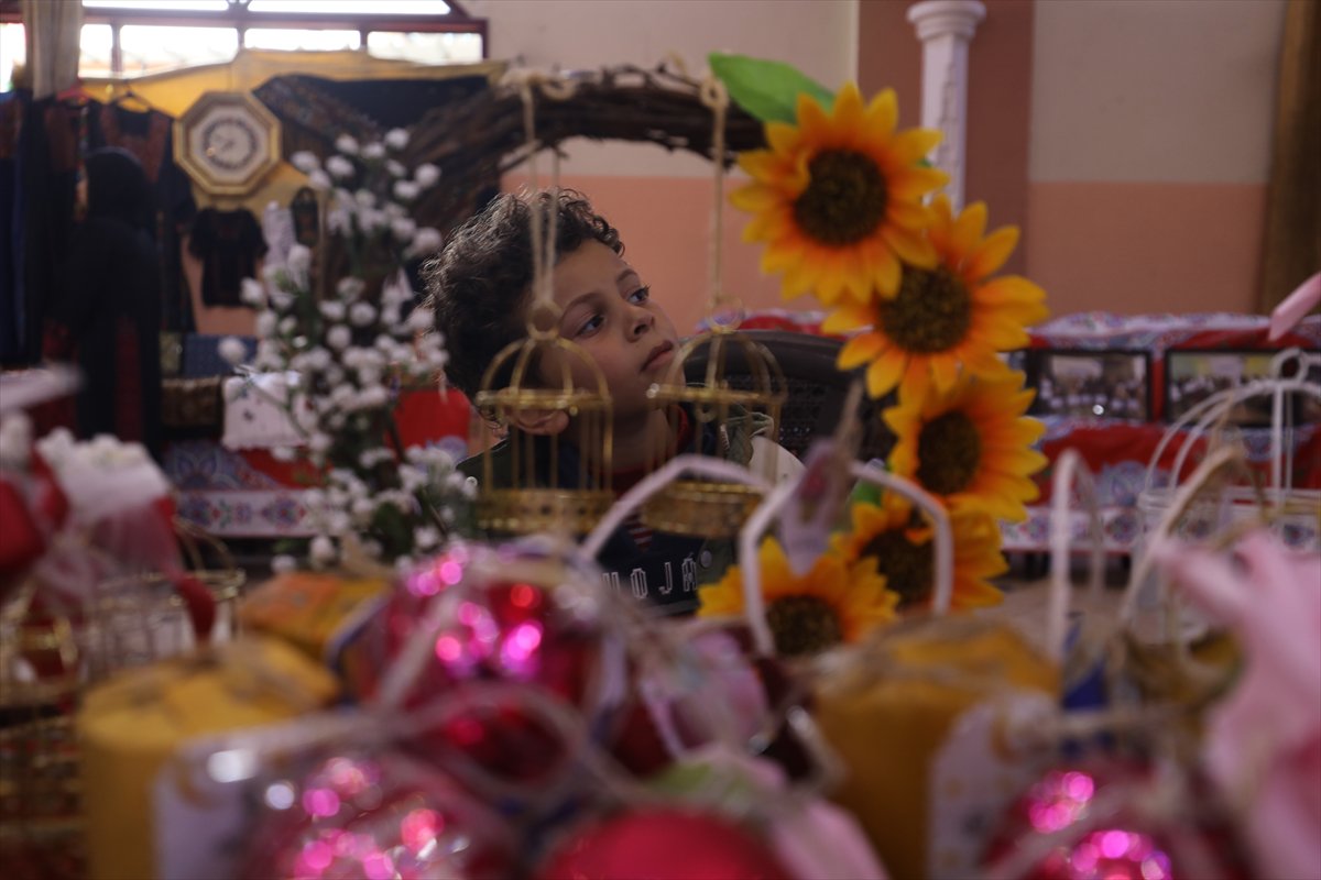 Gazze’de Kadınlar Günü’nde umudun ve direnişin sergisi