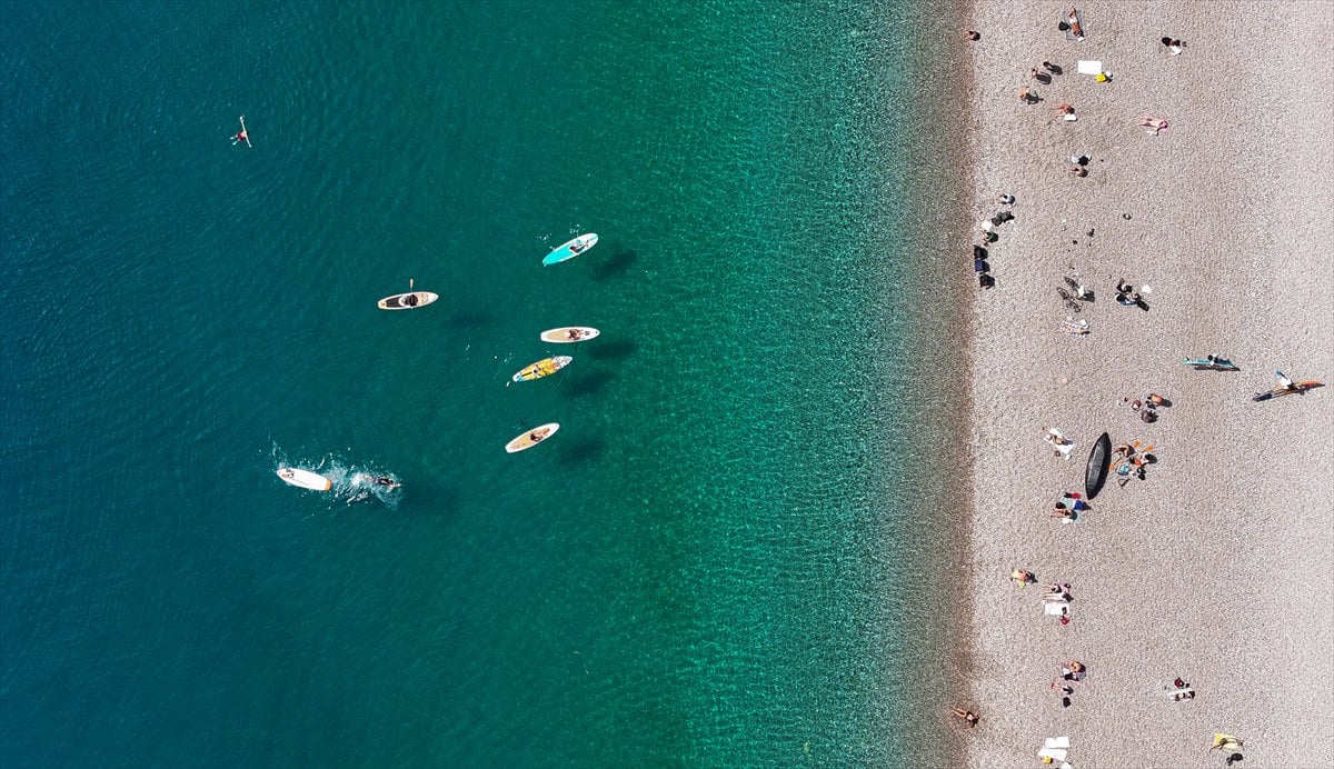Antalya'ya yaz geldi
