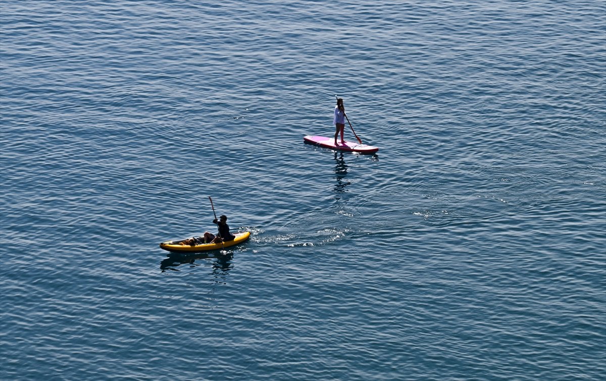 Antalya'ya yaz geldi
