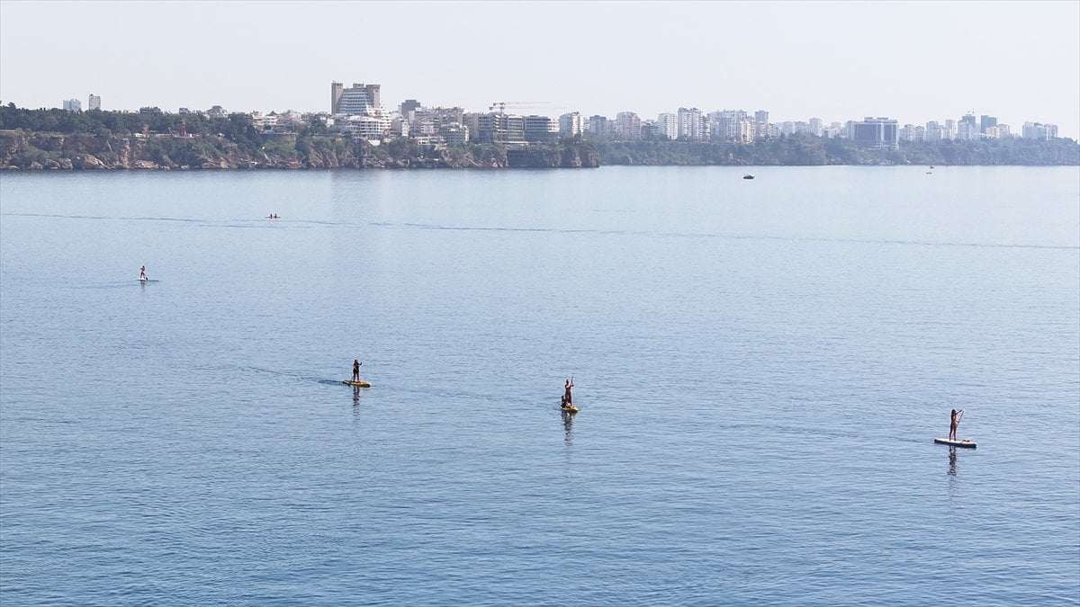 Antalya'ya yaz geldi