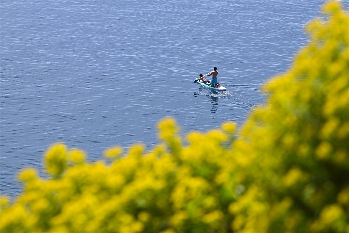 Antalya'ya yaz geldi