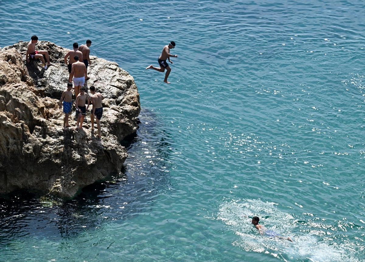Antalya'ya yaz geldi