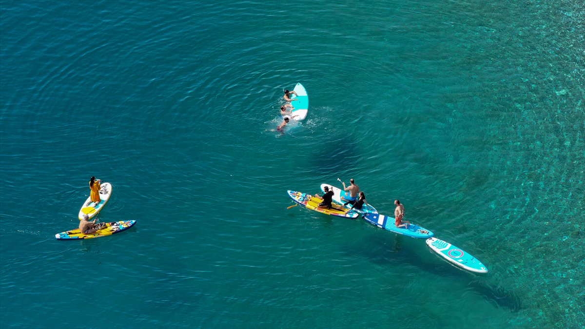 Antalya'ya yaz geldi