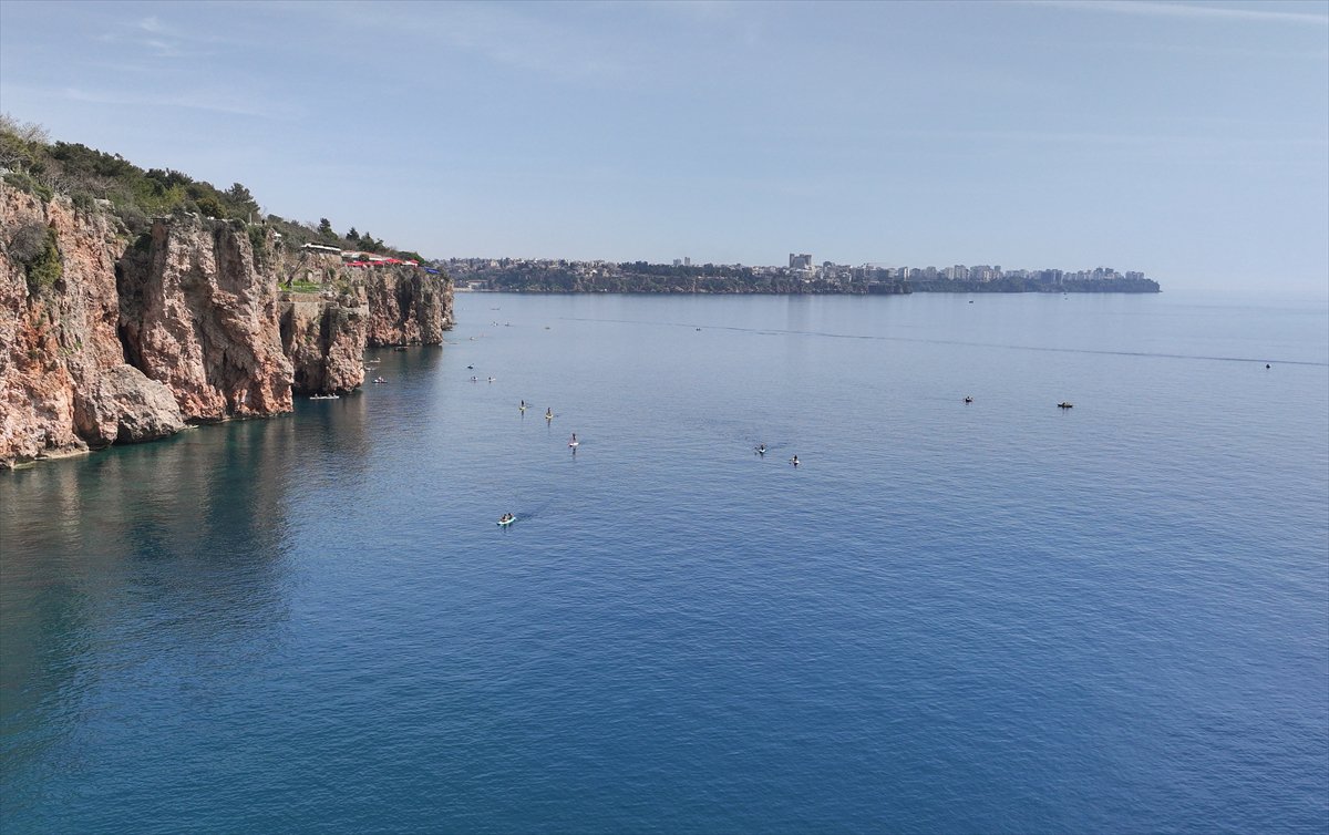 Antalya'ya yaz geldi