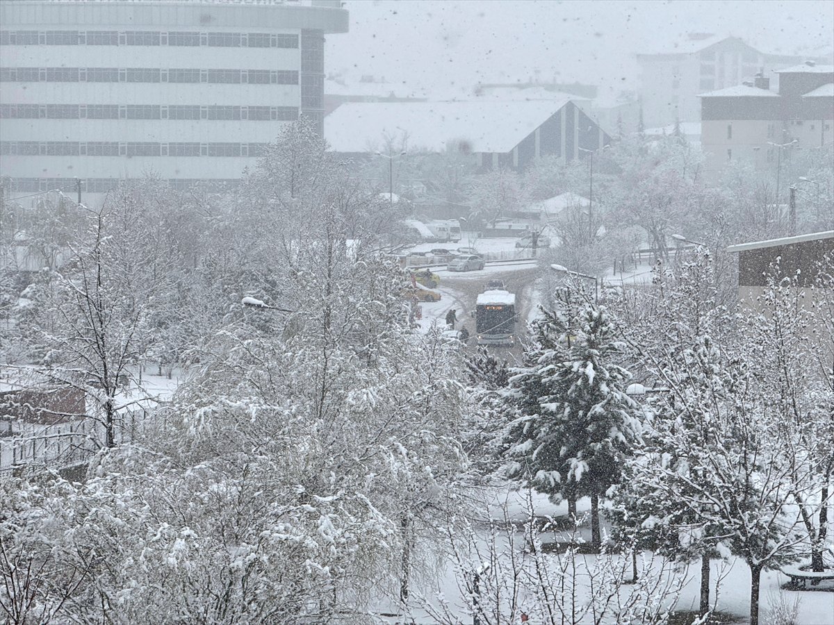 Bingöl'de şehir beyaza büründü