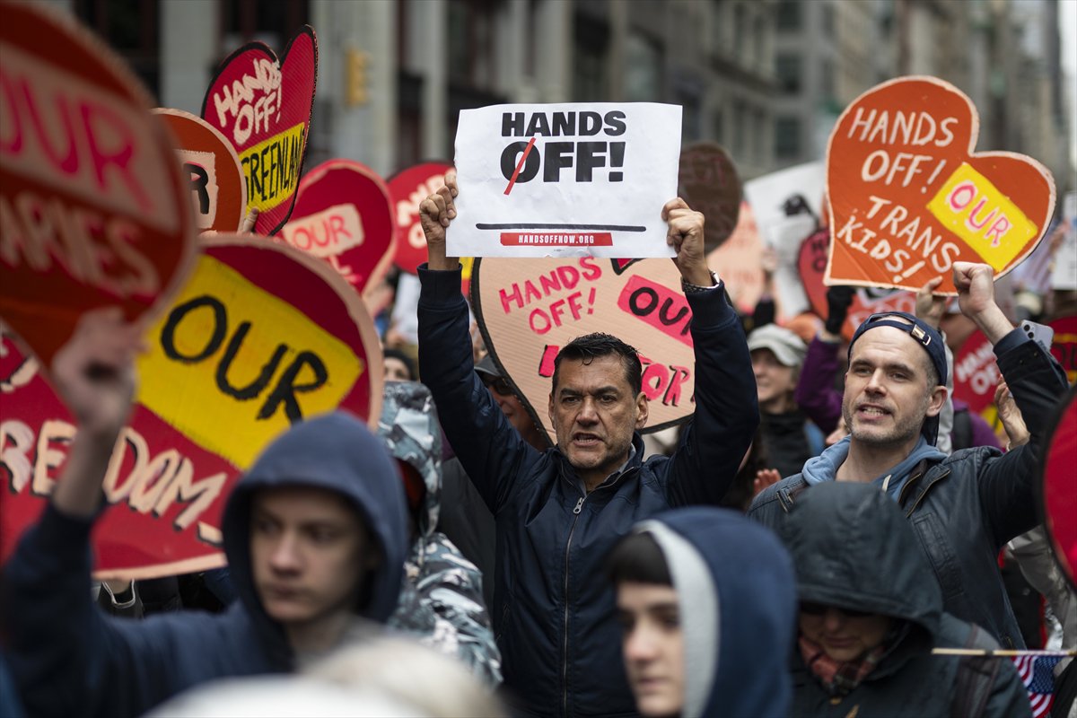 ABD genelinde Donald Trump yönetimine karşı protesto gösterileri gerçekleştirildi