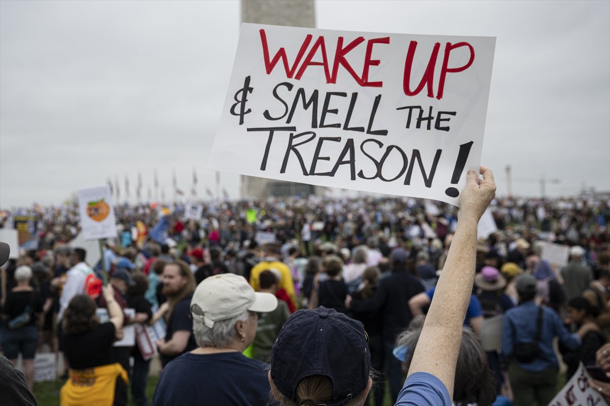 ABD genelinde Donald Trump yönetimine karşı protesto gösterileri gerçekleştirildi