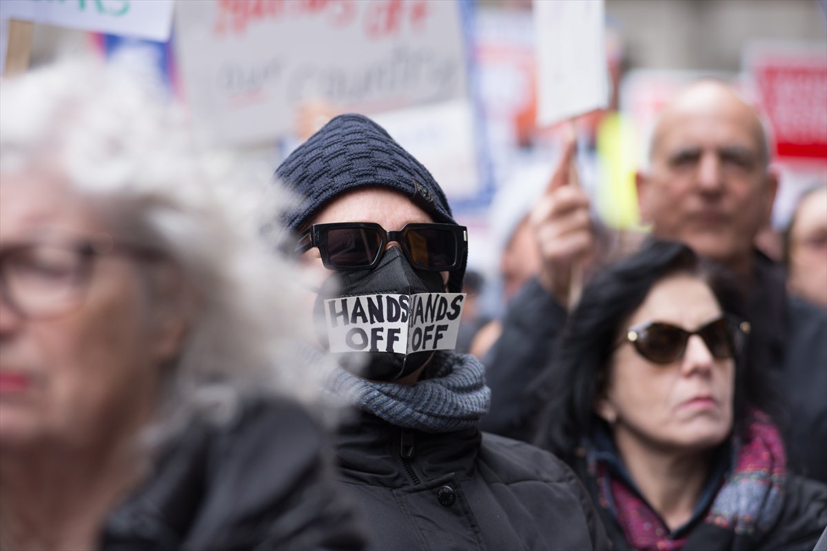 ABD genelinde Donald Trump yönetimine karşı protesto gösterileri gerçekleştirildi